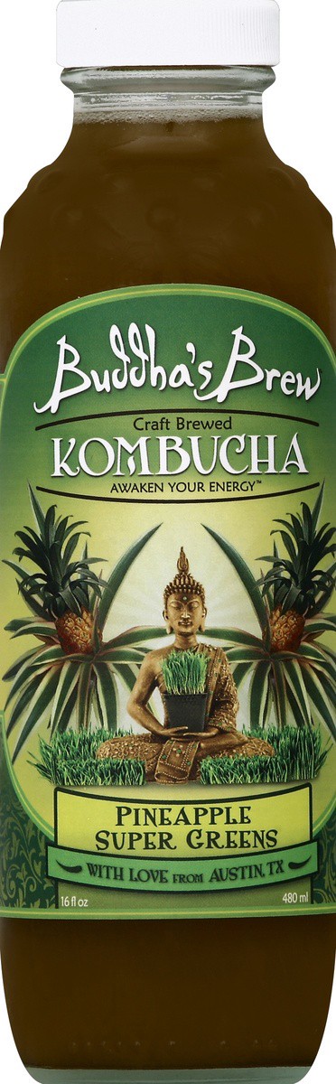 slide 2 of 4, Buddha's Brew Kombucha - 16 oz, 16 oz