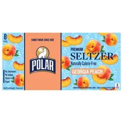 Polar Seltzer - 8pk 12oz - Georgia Peach