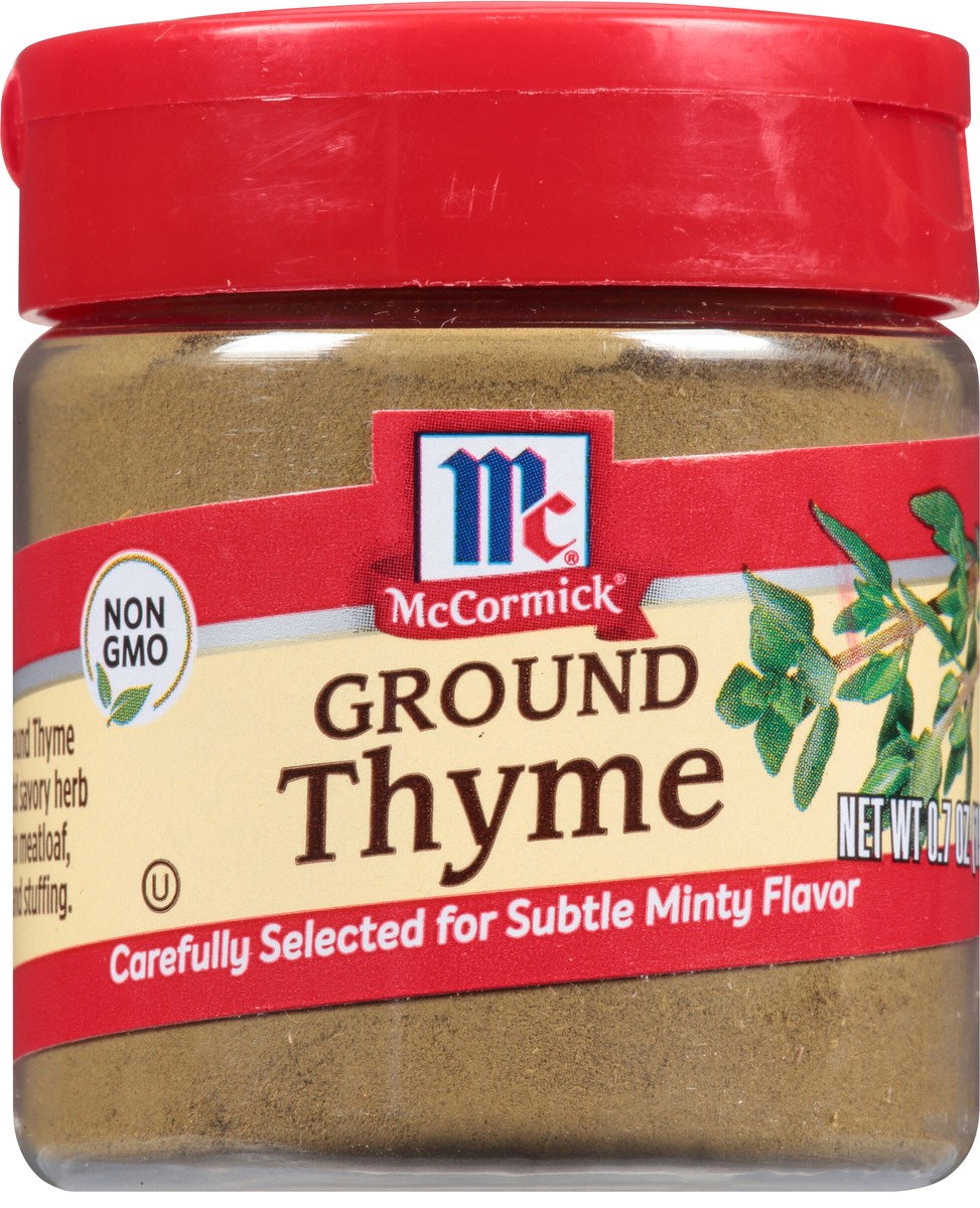 slide 6 of 8, McCormick Thyme - Ground, 0.7 oz