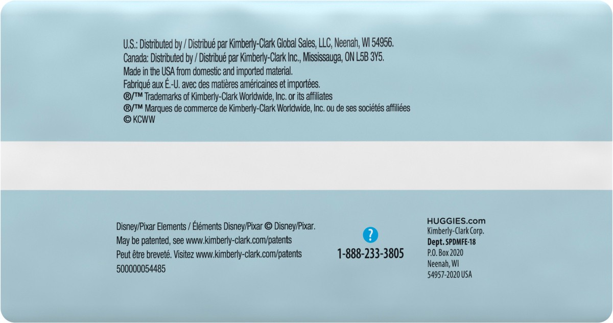 slide 7 of 9, Little Swimmers Disposable Swim Diapers, Size 4 (24-34 lbs), 18 Ct, 18 ct