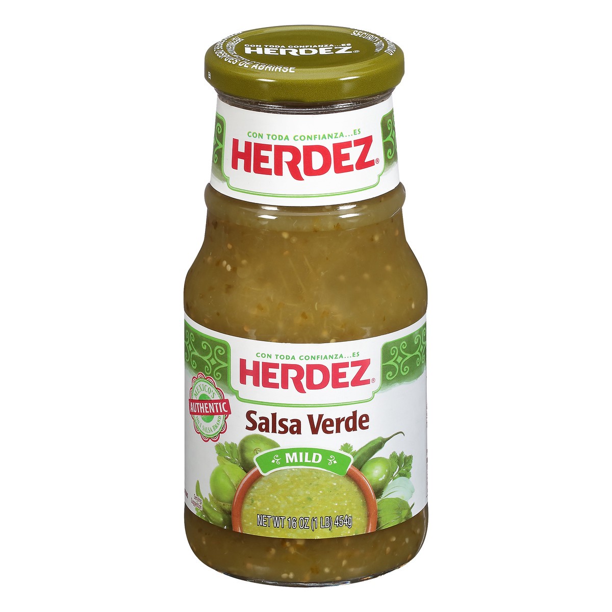 slide 6 of 12, Herdez Mild Salsa Verde 16 oz, 16 oz