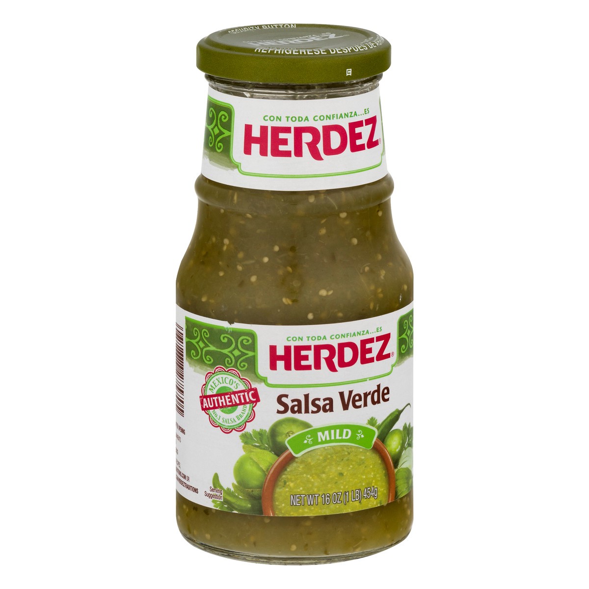 slide 5 of 12, Herdez Mild Salsa Verde 16 oz, 16 oz