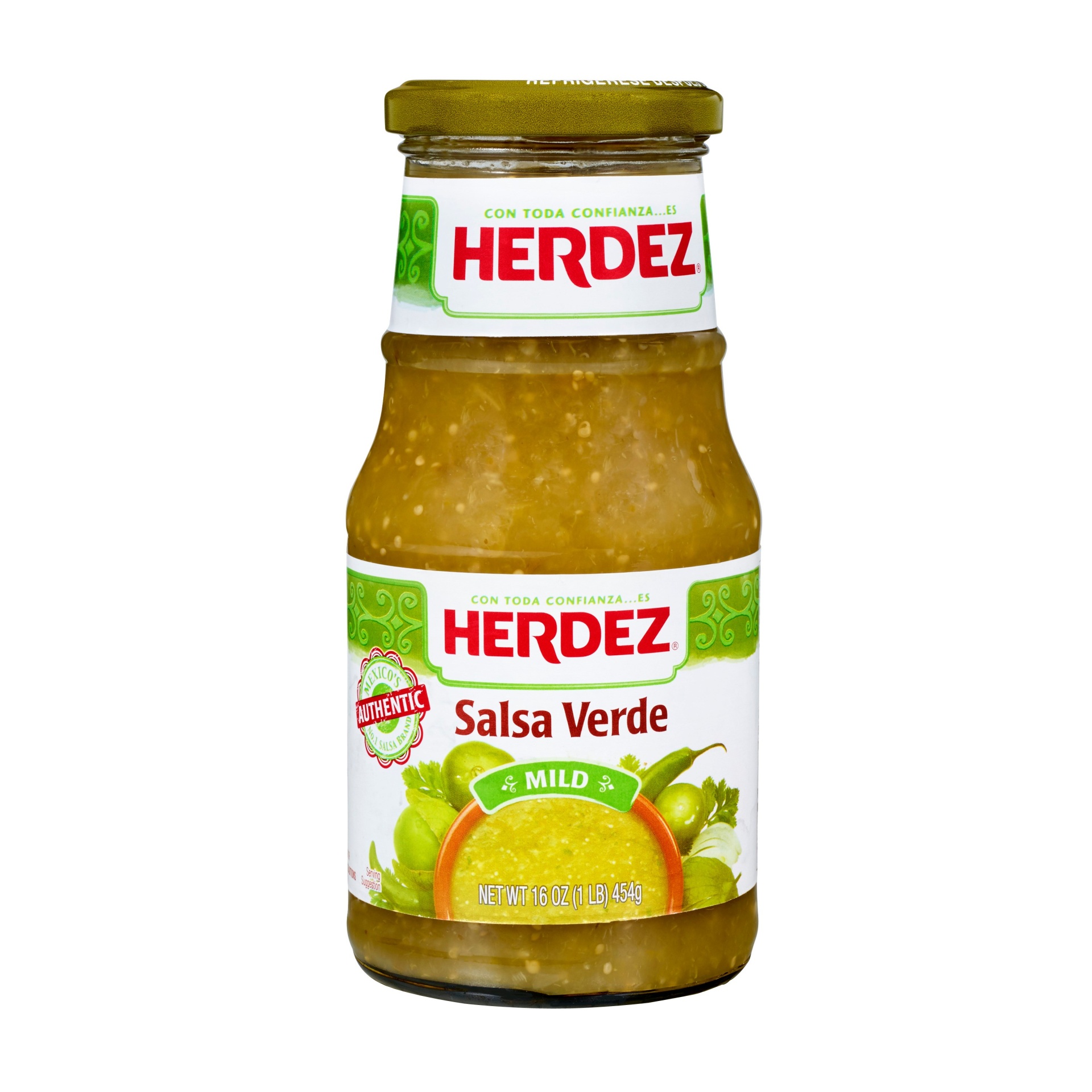 slide 1 of 6, Herdez Salsa Verde, 16 oz