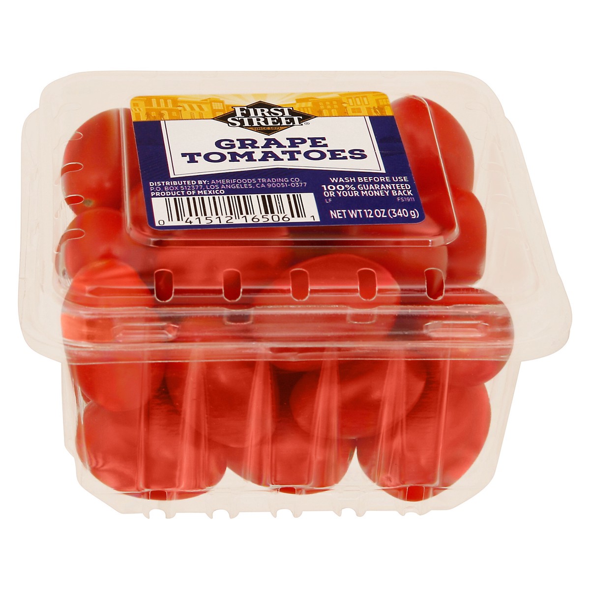 slide 4 of 4, First Street Grape Tomatoes, 12 oz