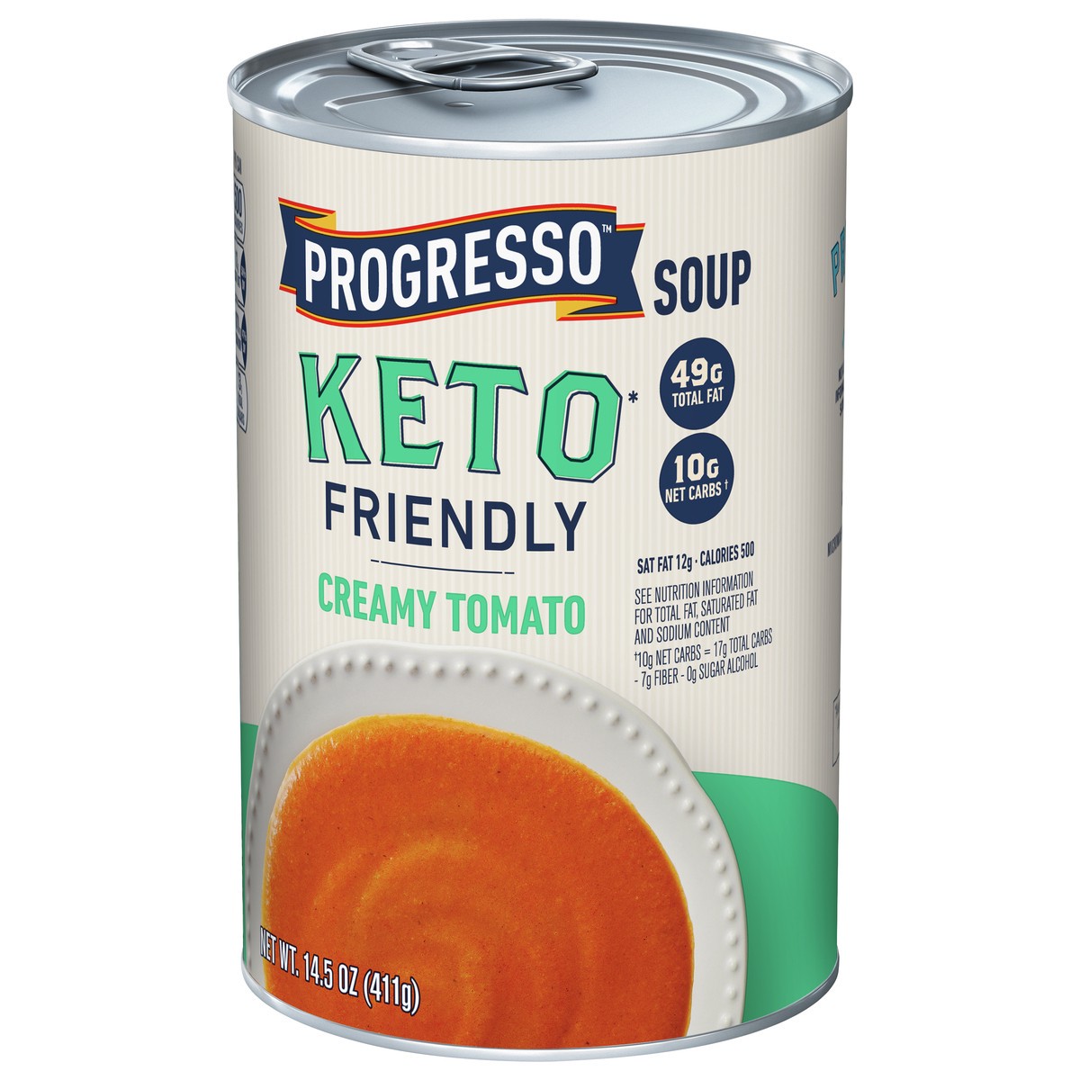 slide 6 of 9, Progresso Keto*-Friendly Creamy Tomato Canned Soup, Ready To Serve, 14.5 oz., 14.5 oz