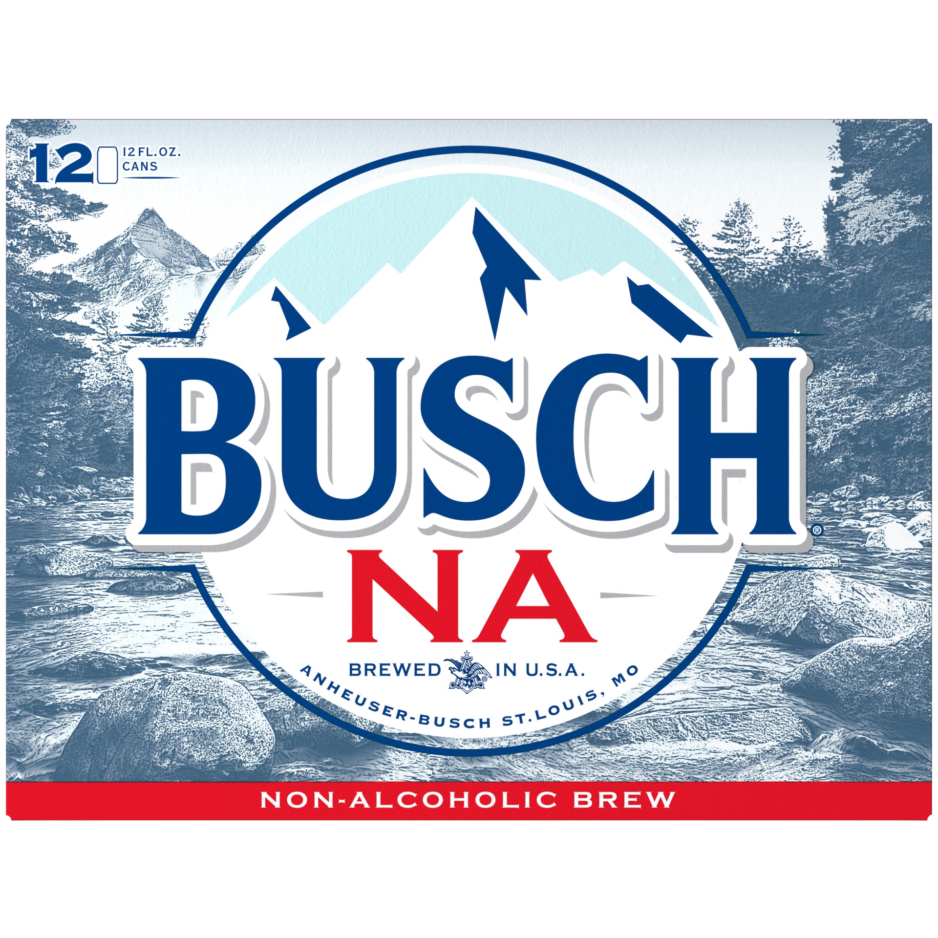 slide 1 of 2, Busch Non Alcoholic Beer Beer, 12 ct; 12 oz