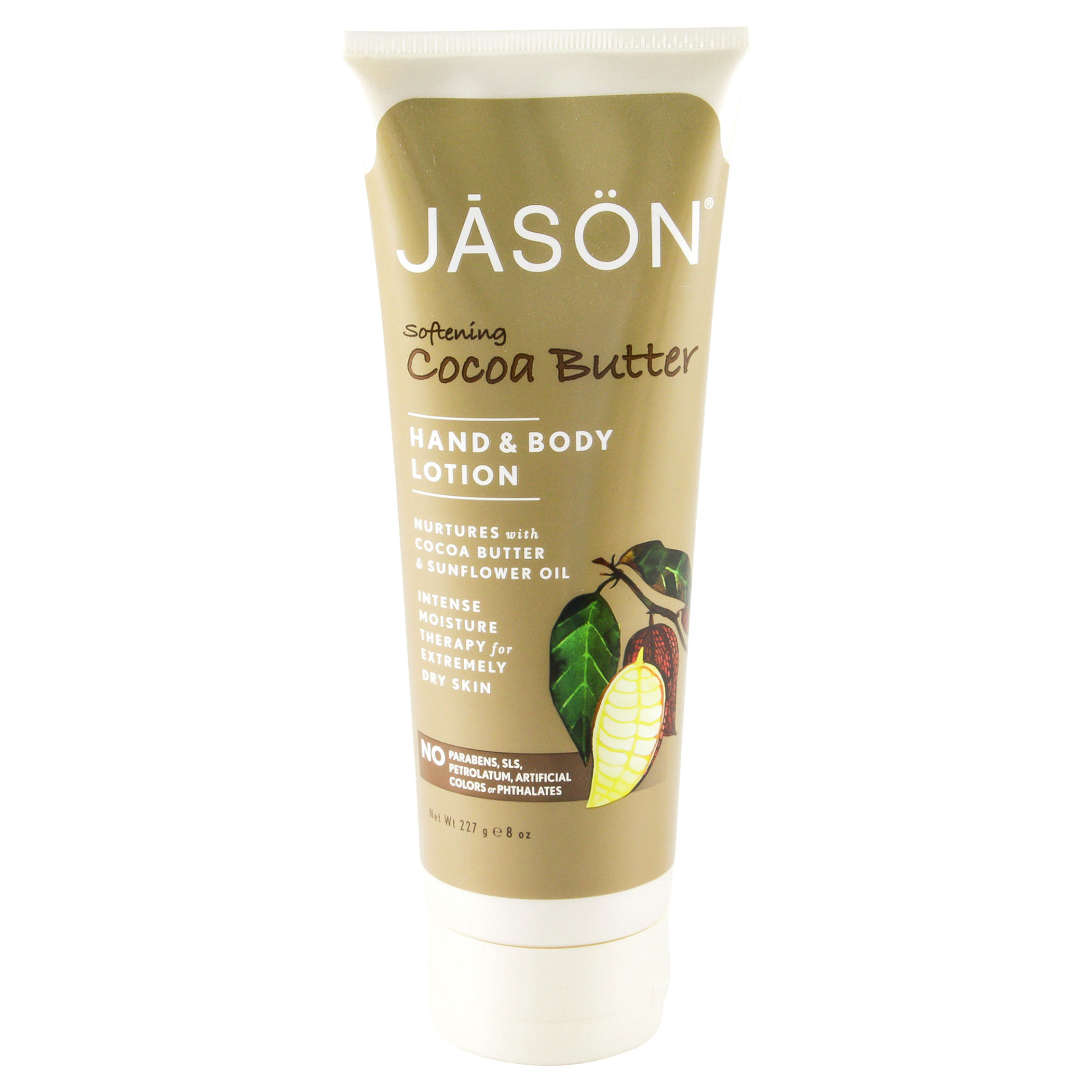 slide 1 of 8, Jason Cocoa Butter Hand & Body Lotion, 8 oz