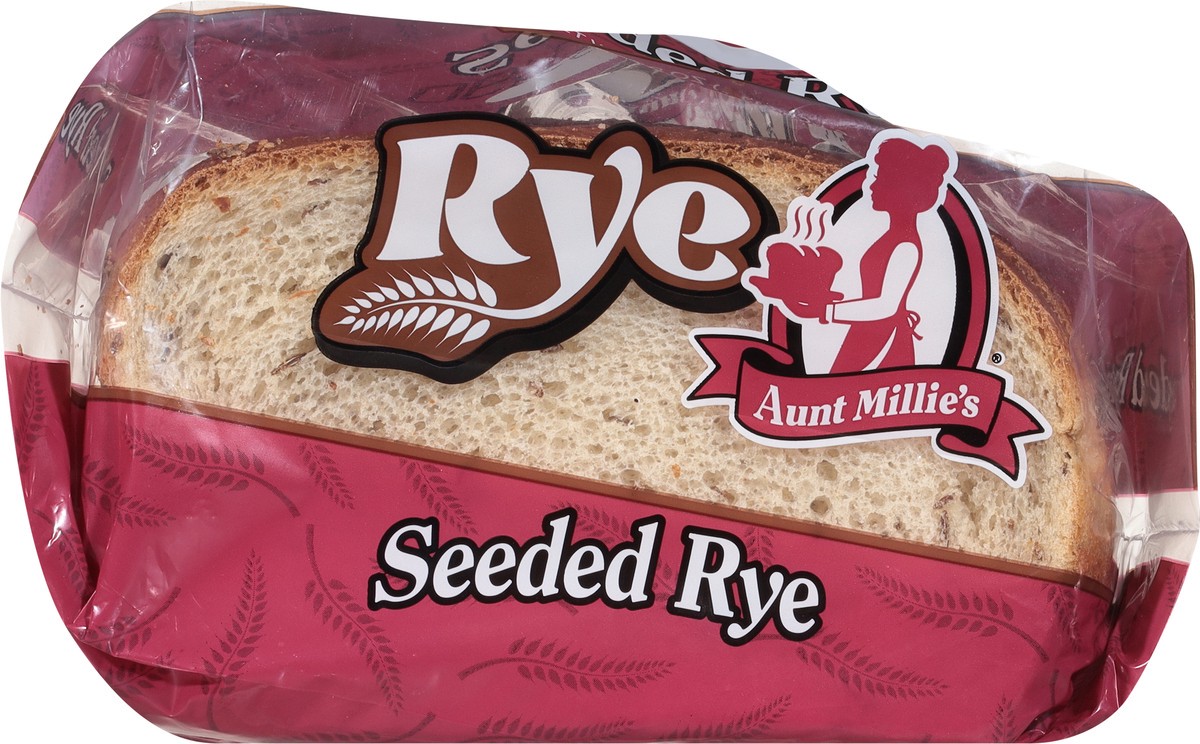 slide 3 of 9, Aunt Millie's Seeded Rye Bread, 16 oz