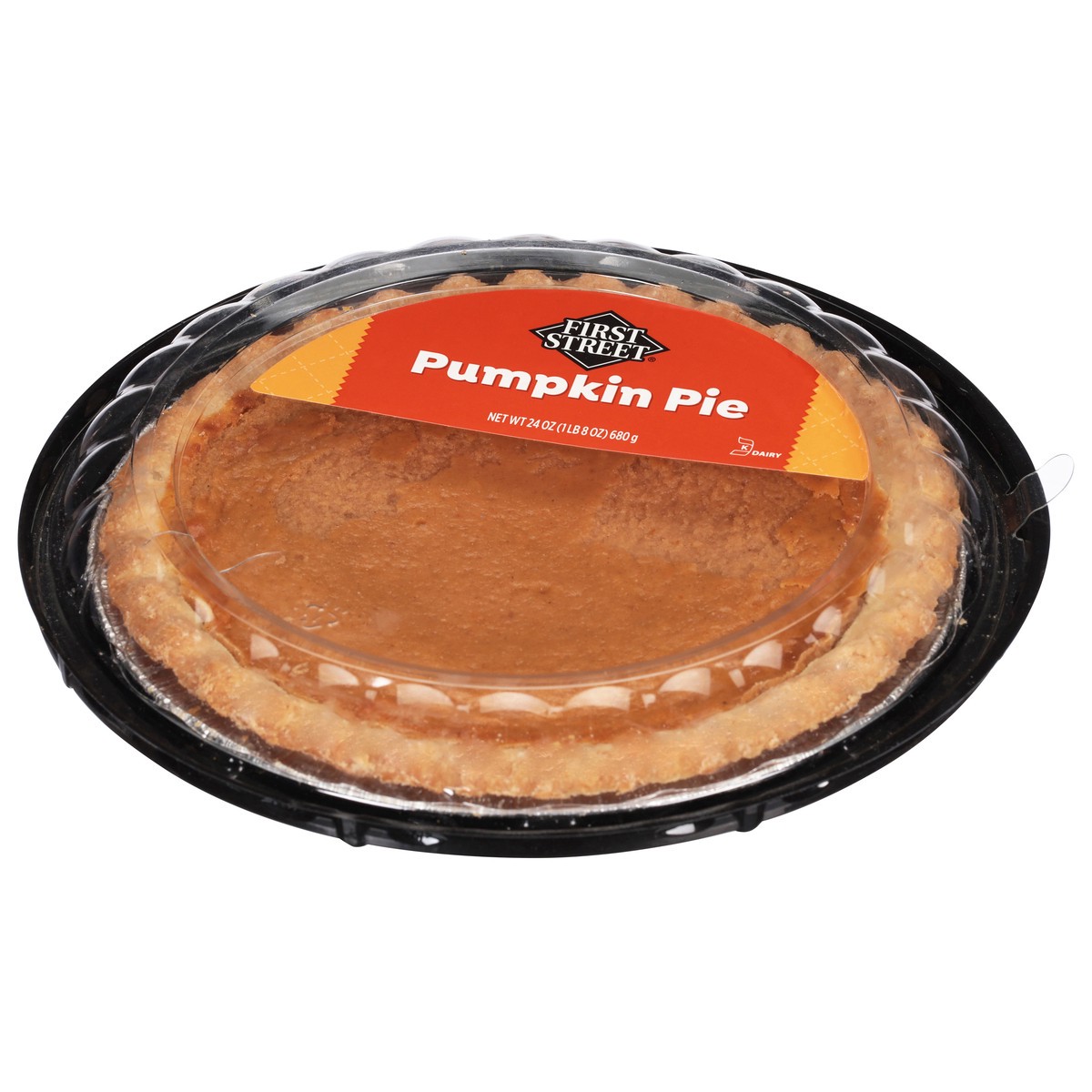 slide 4 of 4, First Street 8 Pumpkin Pie, 24 oz