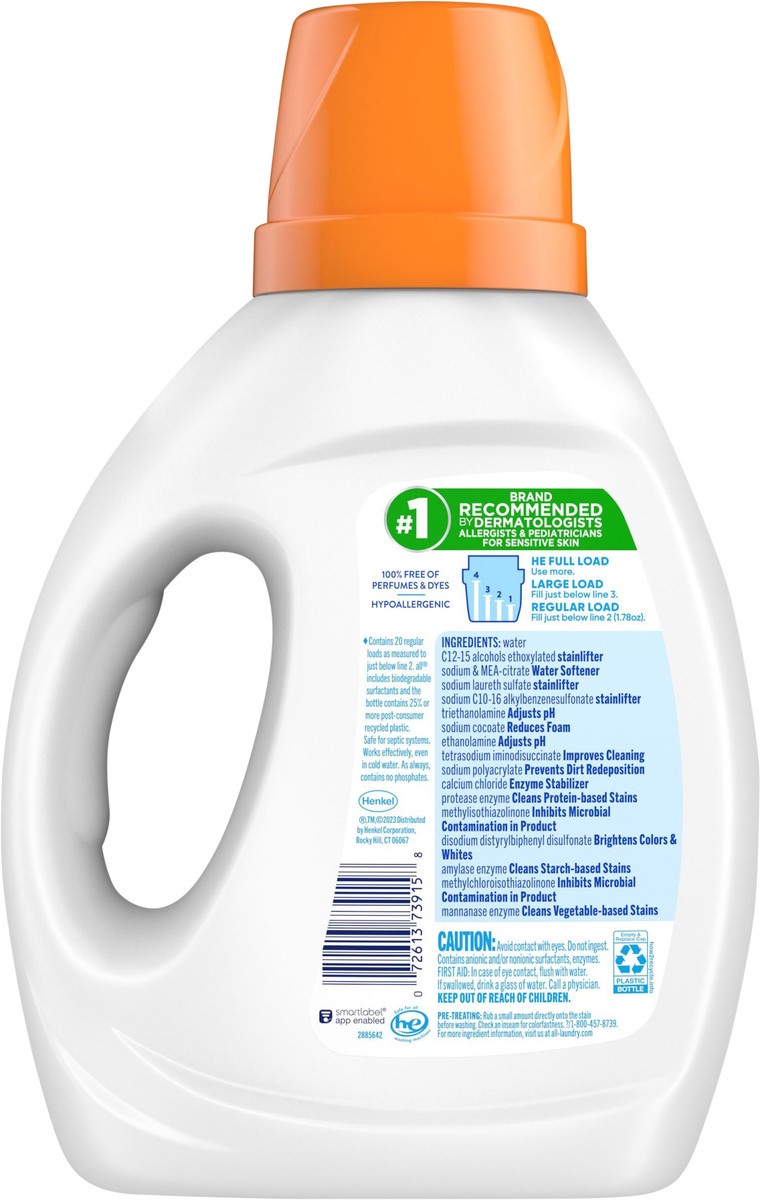 slide 3 of 3, All Stainlifters Liquid Laundry Detergent, 36 fl oz