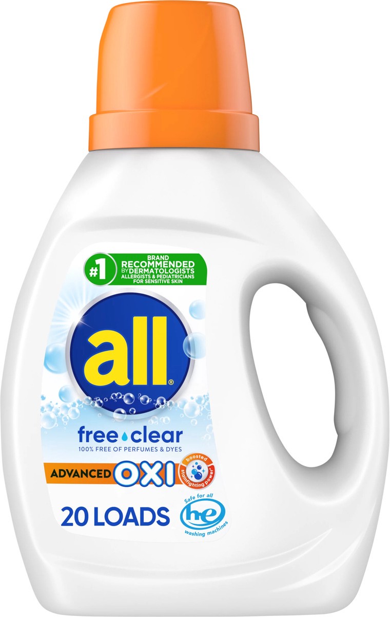 slide 2 of 3, All Stainlifters Liquid Laundry Detergent, 36 fl oz