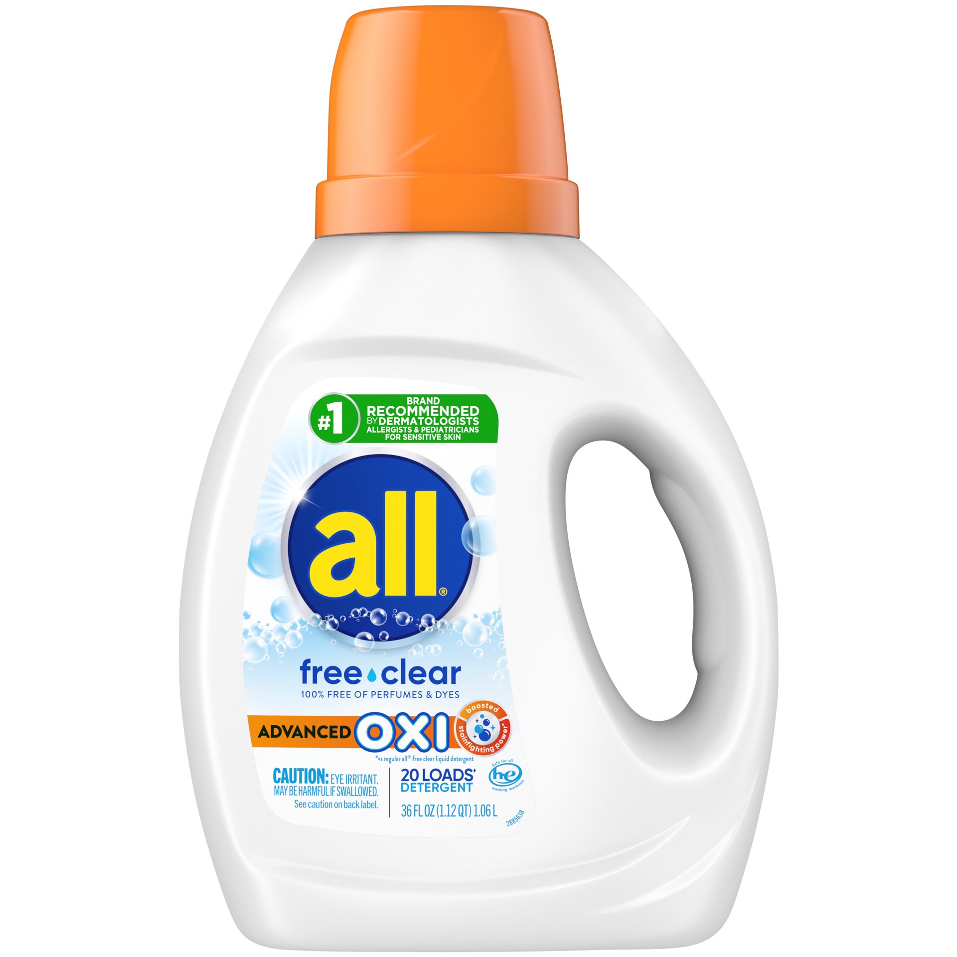 slide 1 of 3, All Stainlifters Liquid Laundry Detergent, 36 fl oz