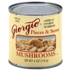 Giorgio Canned Mushrooms