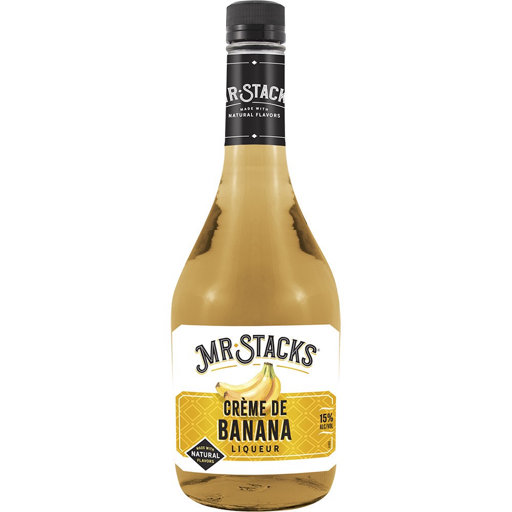 slide 1 of 1, Mr Stacks Creme De Banana, 750 ml