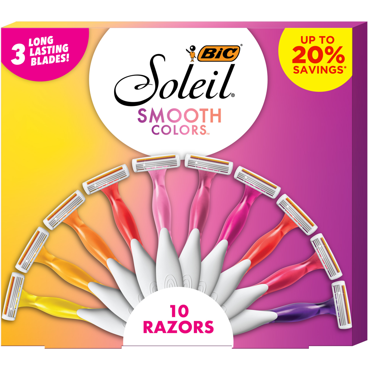 slide 1 of 1, 2024 Soleil Smooth Gift Set, 10 ct