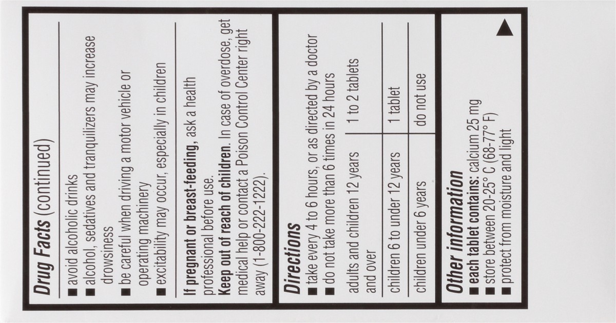 slide 5 of 9, Topcare Diphedryl Tabs, 100 ct