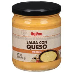 Hy-vee Medium Salsa Con Queso