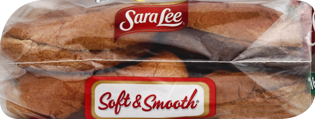 slide 3 of 5, Sara Lee Soft & Smooth 100% Whole Wheat Hamburger Buns, 16 oz