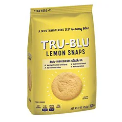 Tru Blu Lemon Snap Cookies