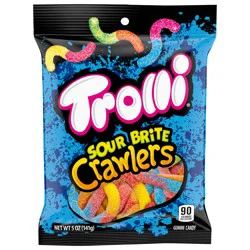 Trolli Crawlers Sour Brite Gummi Candy 5 oz