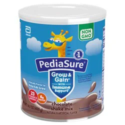 PediaSure Grow & Grain Chocolate Shake Mix 14.1 oz