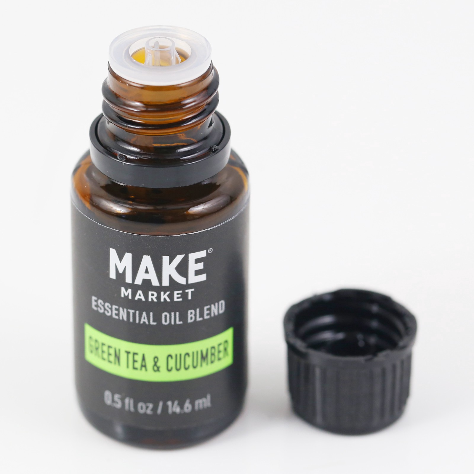slide 3 of 3, Green Tea & Cucumber Essential Oil Blend Fragrance By Make Market, 0.5 fl oz