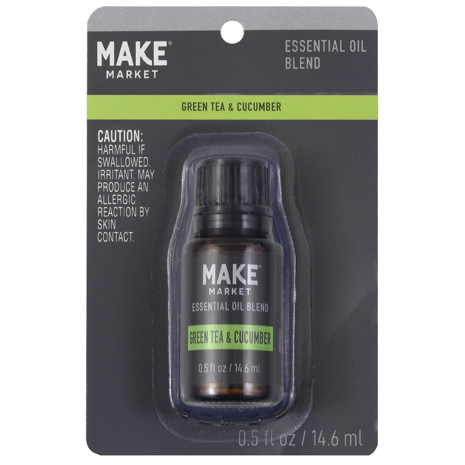 slide 2 of 3, Green Tea & Cucumber Essential Oil Blend Fragrance By Make Market, 0.5 fl oz