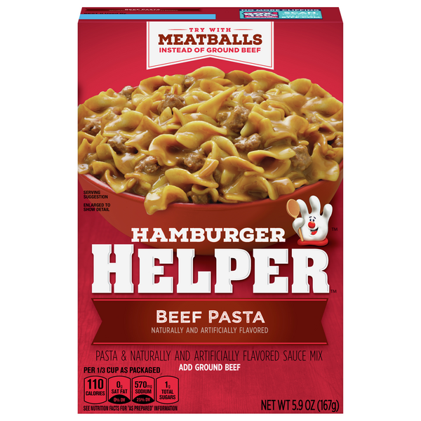 slide 1 of 1, Hamburger Helper Beef Pasta, 5.9 oz