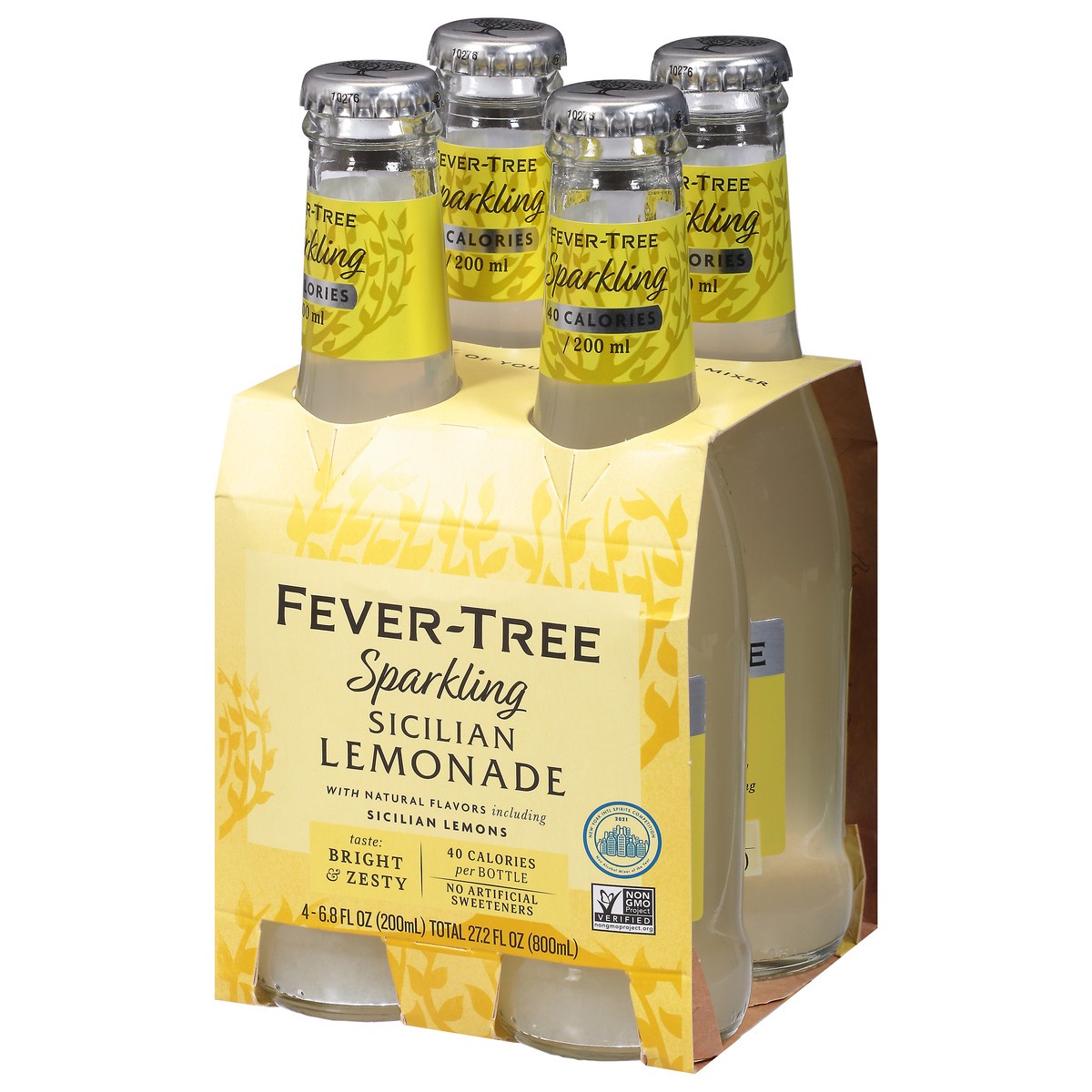 slide 3 of 9, Fever-Tree Sparkling Sicilian Lemonade 4 Pack, 6.8 Fl Oz Bottles, 4 ct; 6.8 fl oz