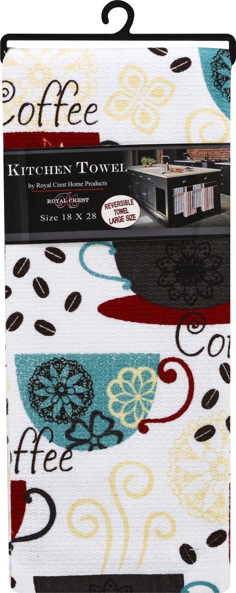 slide 7 of 9, Royal Crest Reversible Towel, Café, 1 ct