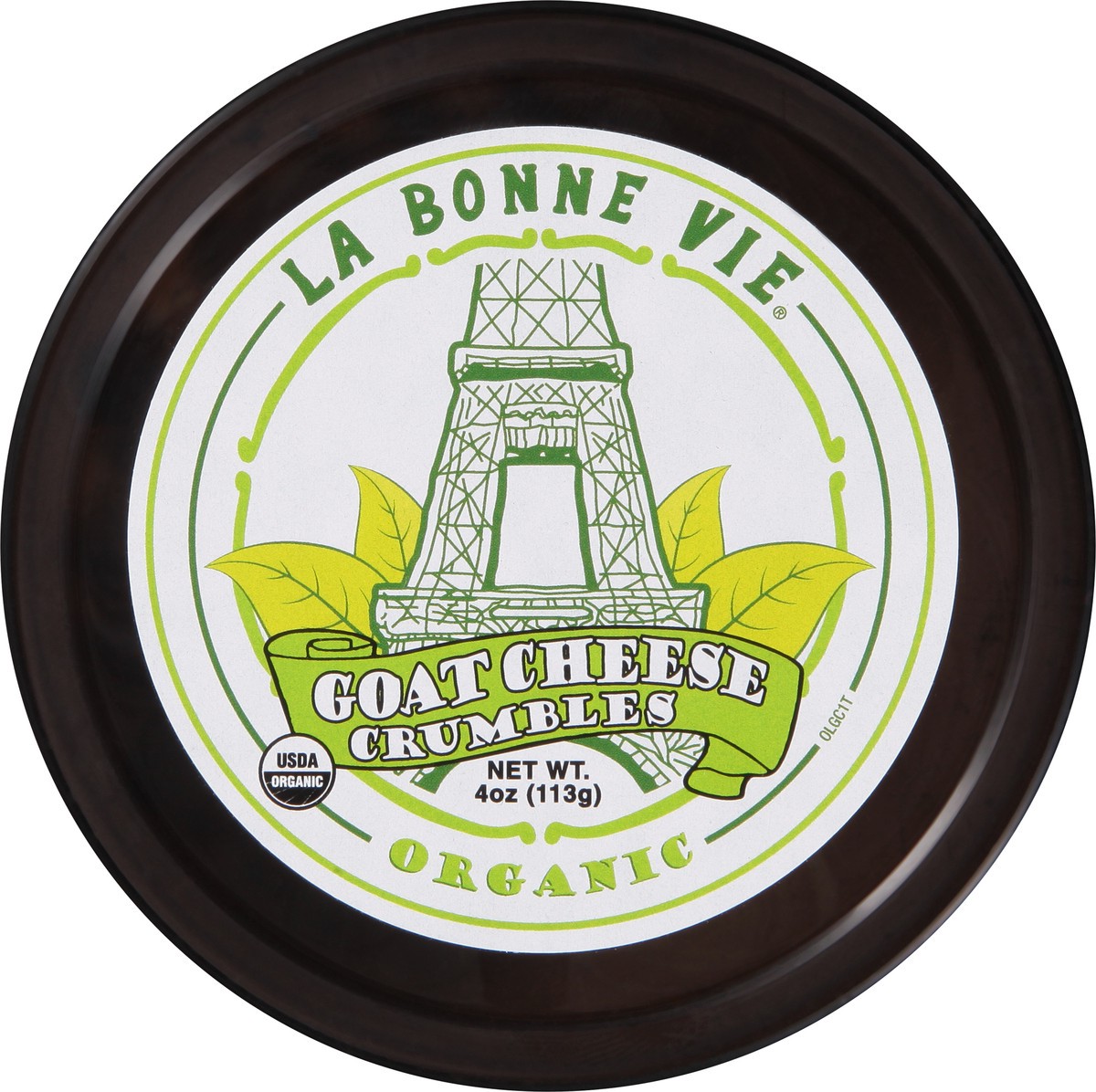 slide 1 of 11, La Bonne Vie Goat Cheese Crumbles, Organic, 4 oz