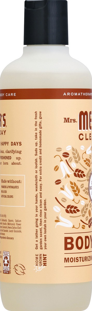 slide 2 of 6, Mrs. Meyer's Mrs Meyer's Clean Day Body Wash, Oat Blossom Scent, 16 Ounce Bottle, 16 fl oz