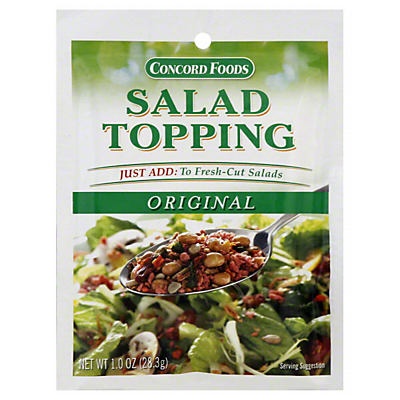 slide 1 of 1, Concord Foods Salad Topping, Original, 1 oz