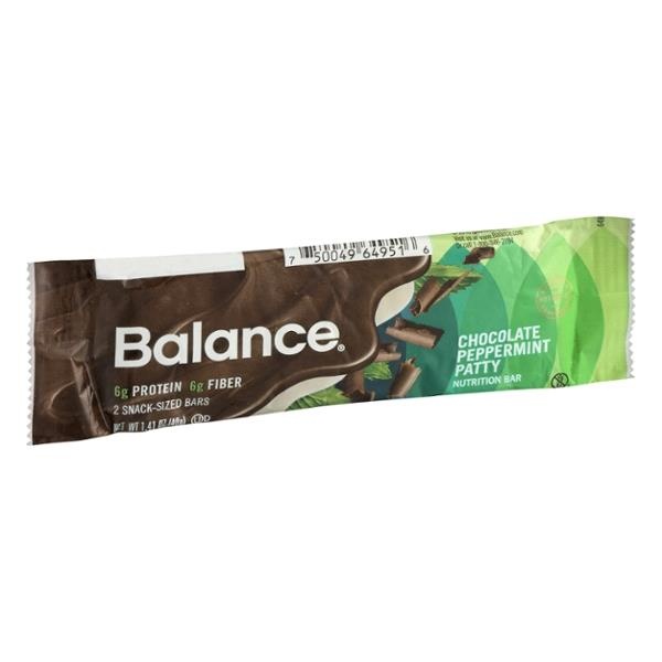 slide 1 of 1, Balance Bar Chocolate Peppermint Patty Single Bar, 1.41 oz