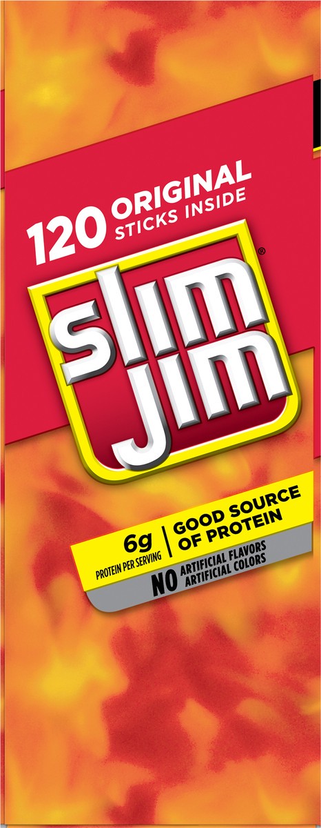 slide 2 of 14, Slim Jim Smoked Original Snack Stick 33.6 oz, 33.6 oz