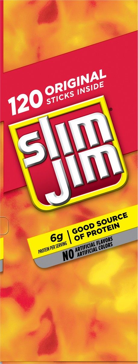 slide 11 of 14, Slim Jim Smoked Original Snack Stick 33.6 oz, 33.6 oz