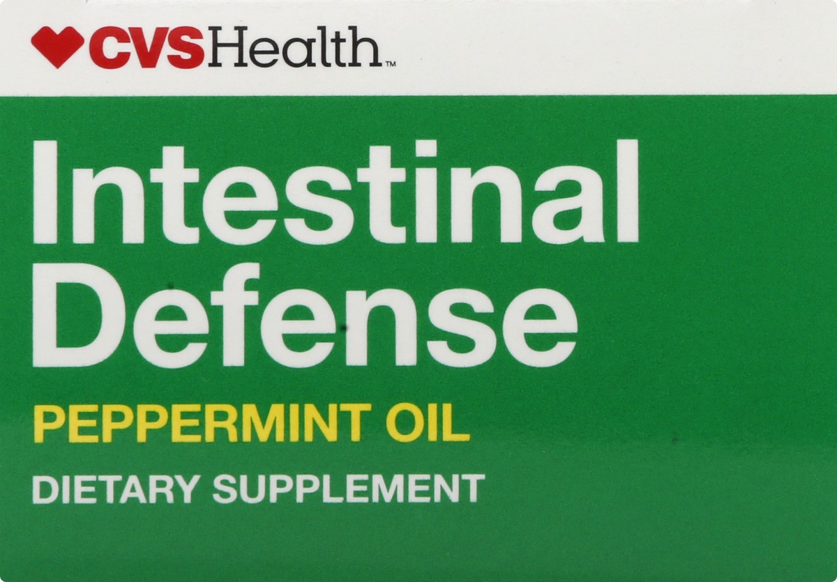 slide 2 of 12, CVS Health Intestinal Defense Peppermint Oil Softgels, 90 Ct, 90 ct