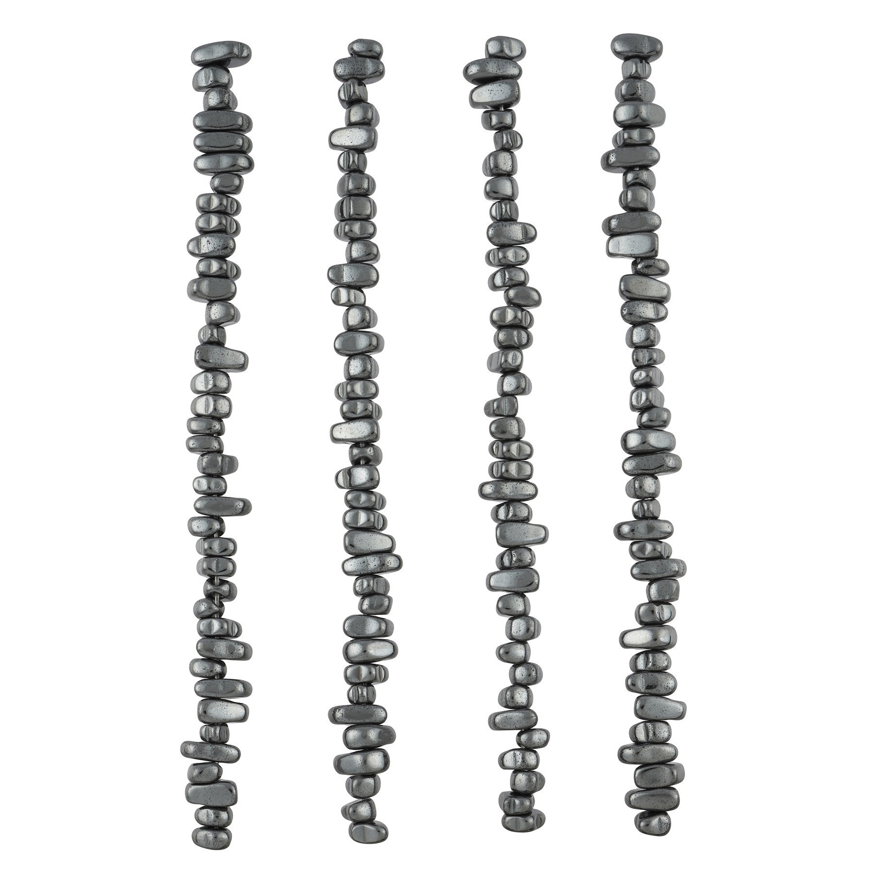 slide 3 of 3, Black Hematite Chip Beads By Bead Landing, 50.8 cm