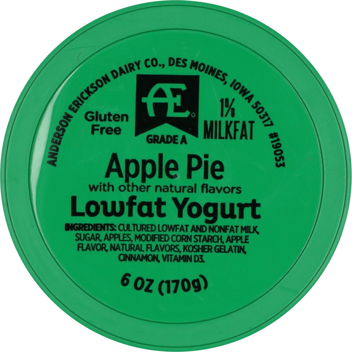 slide 11 of 11, Anderson Erickson Dairy Lowfat Apple Pie Yogurt 6 oz, 6 oz