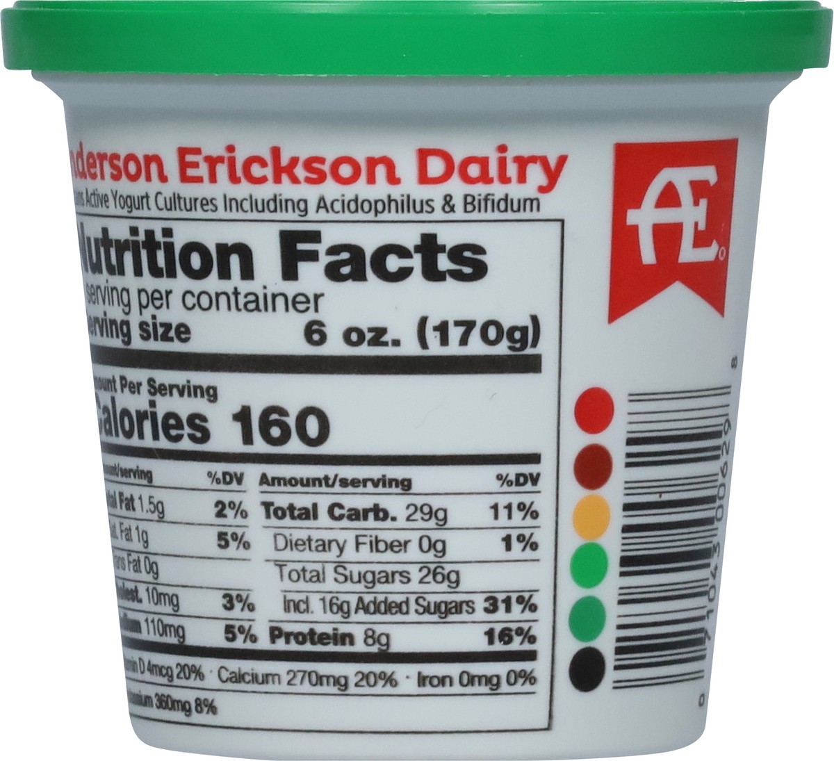 slide 2 of 11, Anderson Erickson Dairy Lowfat Apple Pie Yogurt 6 oz, 6 oz