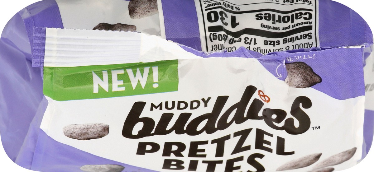 slide 6 of 10, Chex Muddy Buddies Cookies & Cream Pretzel Bites, 9 oz