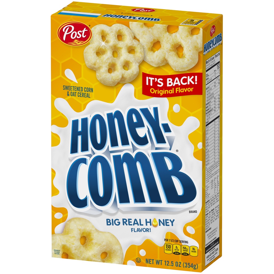 slide 3 of 8, Post Honeycomb Cereal, 12.5 oz