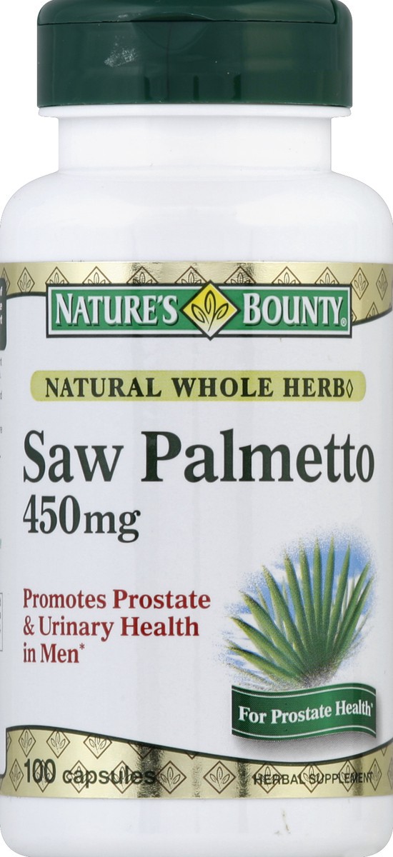 slide 2 of 2, Nature's Bounty Saw Palmetto, 100 ct