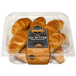 Croissants All Butter Mini 12 Ct