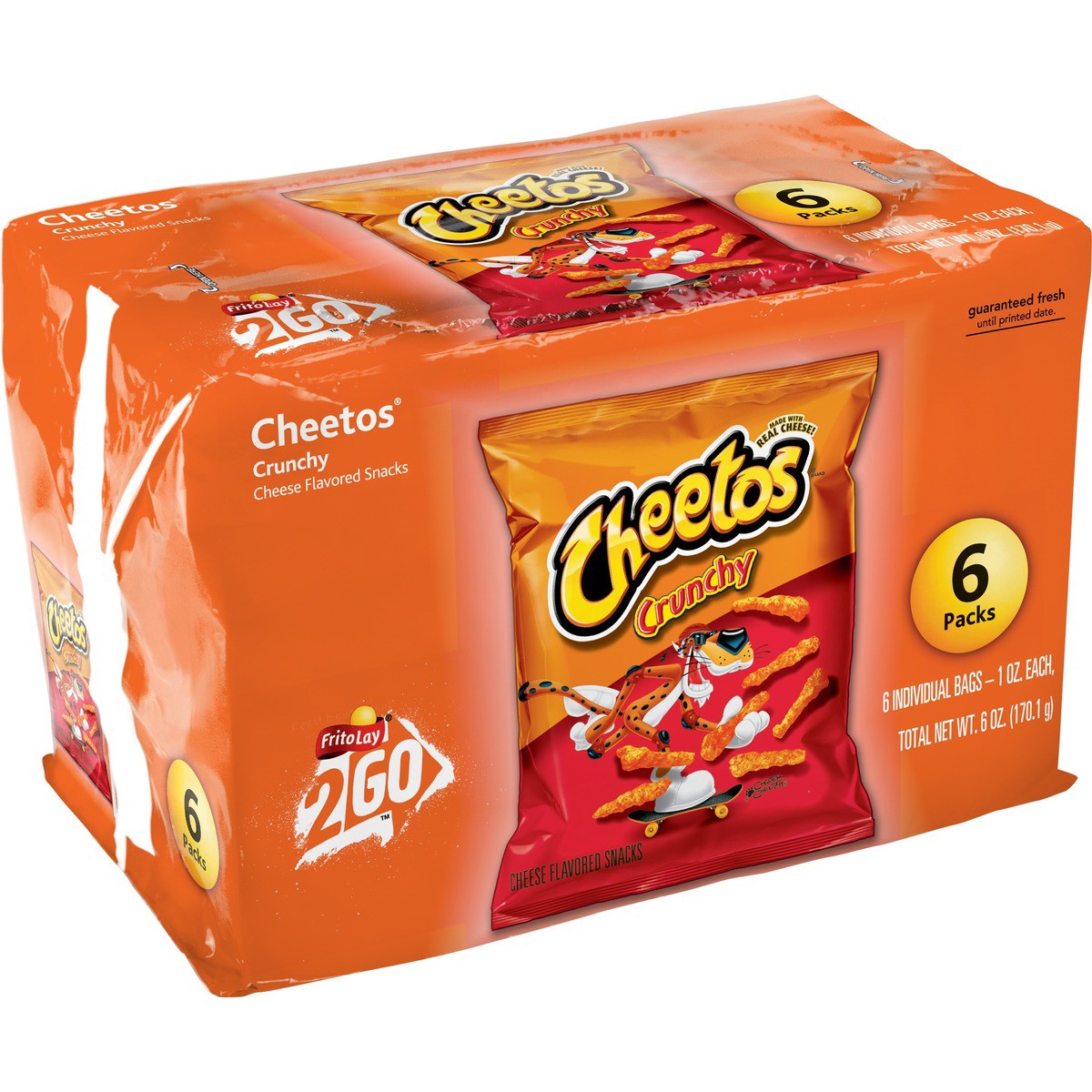 slide 2 of 4, Cheetos Cheese Flavored Snacks, 6 oz