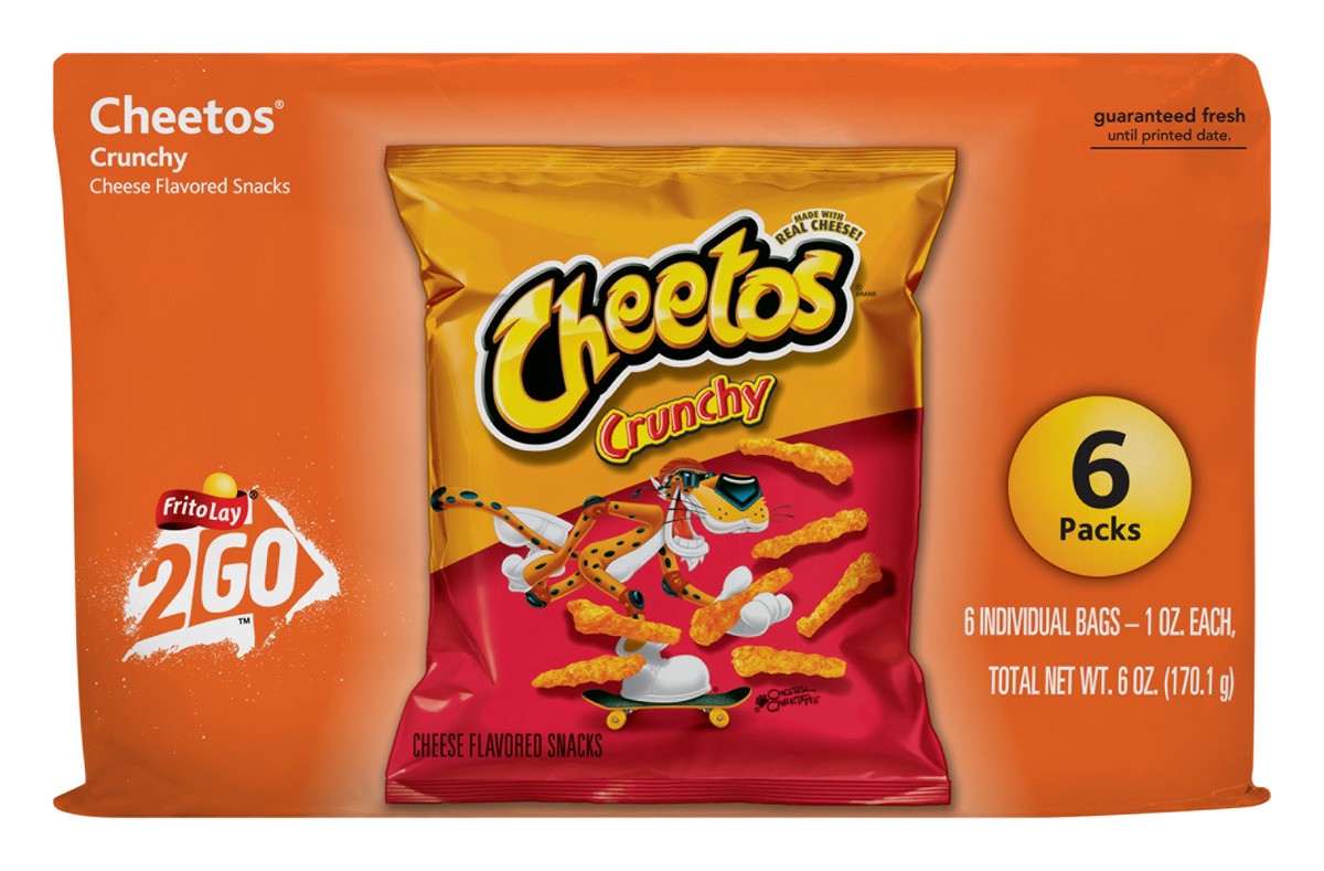 slide 1 of 4, Cheetos Cheese Flavored Snacks, 6 oz