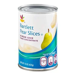 Giant Sliced Bartlett Pears in Juice