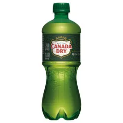 Canada Dry Ginger Ale Soda, 20 fl oz bottle