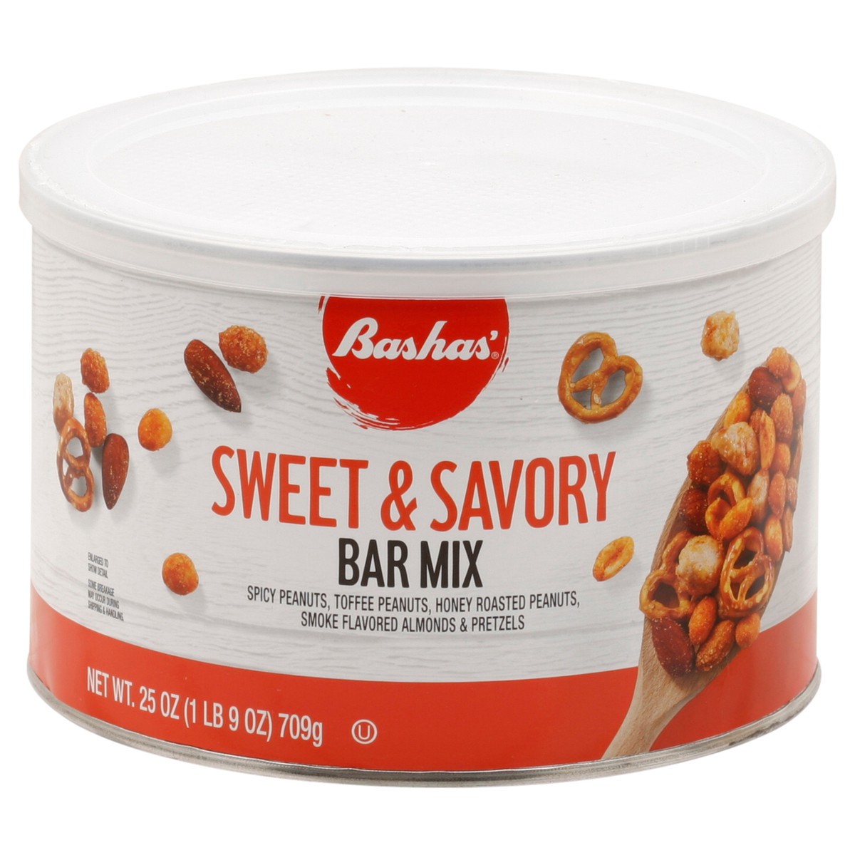 slide 11 of 13, Bashas Swt Svry Bar Mix, 25 oz