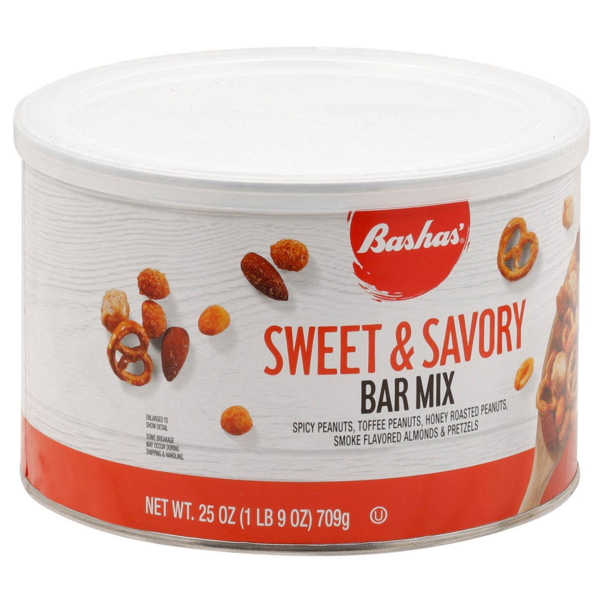 slide 9 of 13, Bashas Swt Svry Bar Mix, 25 oz